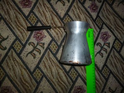 Лот: 14328489. Фото: 1. Турка алюминиевая для кофе, советская. Чайники, заварники, турки