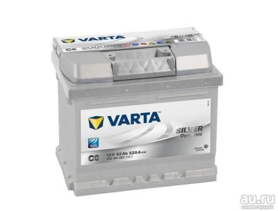Лот: 9261160. Фото: 1. Продам акб varta 52 ah. Аккумуляторы