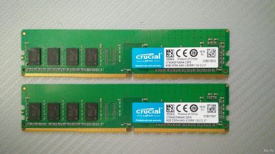 Лот: 13468398. Фото: 1. Оперативная память DDR4 2x8Gb... Оперативная память