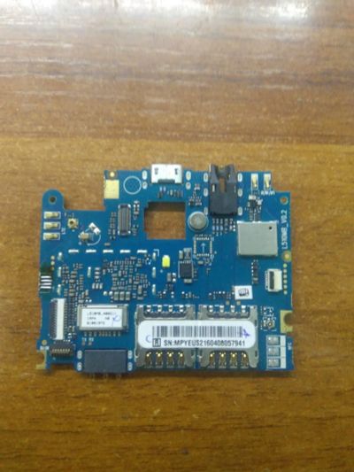 Лот: 15281739. Фото: 1. Основная плата рабочая Micromax... Микросхемы и платы