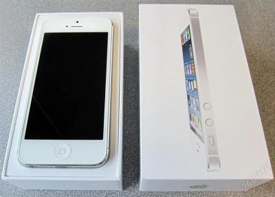 Лот: 2917301. Фото: 1. IPHONE 5 16GB белый. Смартфоны