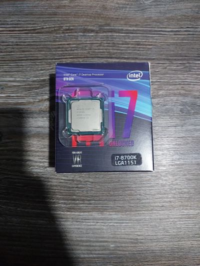 Лот: 22937121. Фото: 1. Процессор intel i7 8700K. Процессоры