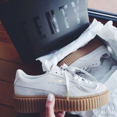 Лот: 8271755. Фото: 1. Кроссовки Puma Suede Creepers... Кеды, кроссовки, слипоны