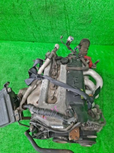 Лот: 16691767. Фото: 1. Двигатель Toyota Vista ZZV50 1ZZ-FE... Двигатель и элементы двигателя
