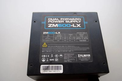 Лот: 18859396. Фото: 1. Блок питания Zalman LX 600W [ZM600-LX... Корпуса, блоки питания
