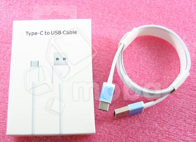Лот: 18912508. Фото: 1. Кабель USB - Type-C Белый. Дата-кабели, переходники