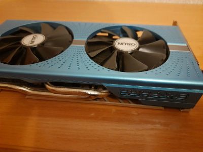 Лот: 18272305. Фото: 1. Sapphire RX 580 Nitro+ 8gb. Видеокарты