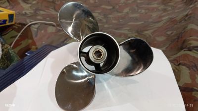 Лот: 25880864. Фото: 1. Винт гребной ямаха 9.9. Запчасти для лодок, катеров, лодочных моторов