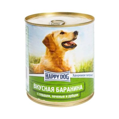 Лот: 10400192. Фото: 1. корм Happy Dog Вкусная Баранина... Корма