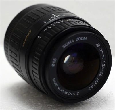 Лот: 2091424. Фото: 1. sigma af 28-80mm f3.5-5.6 macro... Объективы