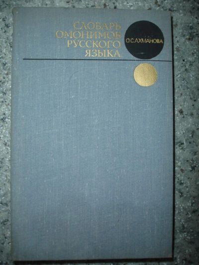 Лот: 5243673. Фото: 1. Словарь омонимов русского языка... Словари