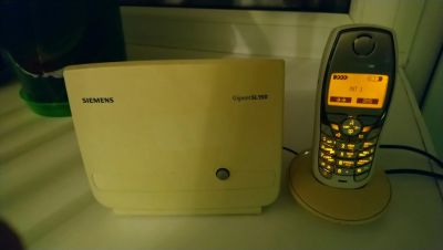 Лот: 15190767. Фото: 1. Радиотелефон Siemens Gigaset SL150. DECT и радиотелефоны