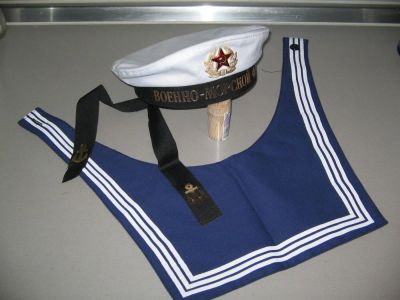 Лот: 6899586. Фото: 1. бескозырка Военно-морской флот... Детские карнавальные, праздничные костюмы