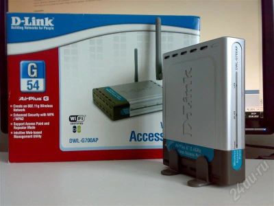Лот: 385028. Фото: 1. Точка доступа D-link DWL-G700AP. Маршрутизаторы (роутеры)