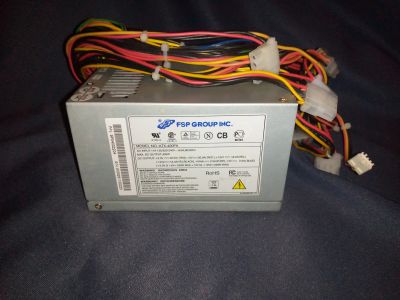 Лот: 20748257. Фото: 1. Блок питания Fsp 400w ATX-400PA. Корпуса, блоки питания