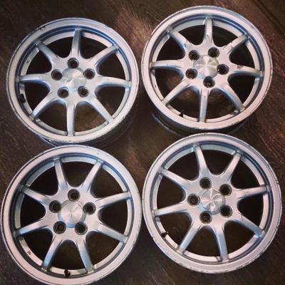 Лот: 4092911. Фото: 1. Литье Subaru 14". Диски