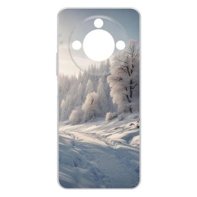 Лот: 25086751. Фото: 1. Чехол Krutoff Clear Case "Снег... Чехлы, бамперы