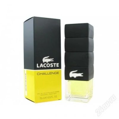Лот: 7396366. Фото: 1. Challenge Lacoste для мужчин. Мужская парфюмерия