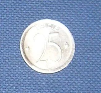 Лот: 4029411. Фото: 1. 25 сентим бельгия 1969. Европа