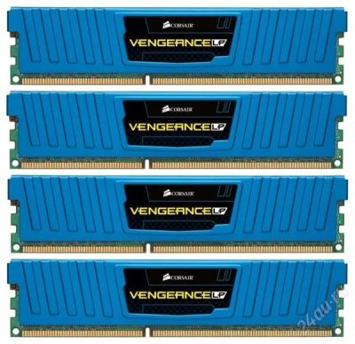 Лот: 2220520. Фото: 1. 16GB DDR3 1866 4x4GB Corsair CML16GX3M4A1866C9B... Оперативная память