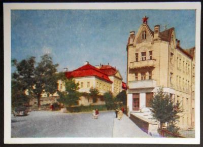 Лот: 7174656. Фото: 1. Открытка Ужгород. Советская площадь... Открытки, конверты
