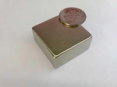Лот: 3926615. Фото: 1. Неодимовый магнит 38*38*18. Магниты
