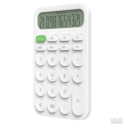 Лот: 13254840. Фото: 1. Xiaomi MiiiW Calculator (White... Калькуляторы