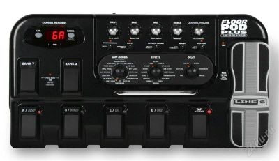 Лот: 2680483. Фото: 1. LINE 6 FLOOR POD PLUS Гитарный... Гитарные эффекты и комбоусилители