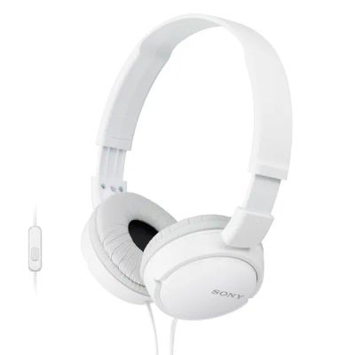 Лот: 24658956. Фото: 1. Наушники Sony MDR-ZX110AP White. Наушники, гарнитуры