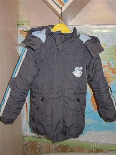 Лот: 1385675. Фото: 1. Зимняя куртка для мальчика, р... Верхняя одежда