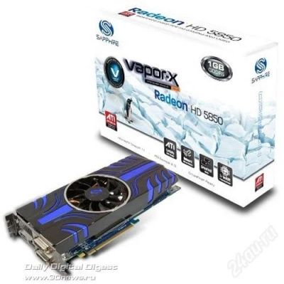 Лот: 1629260. Фото: 1. radeon hd5850 1024MB GDD5 256bit. Видеокарты