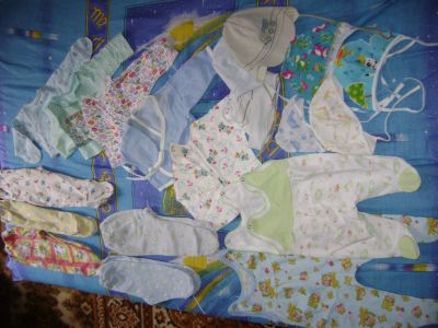 Лот: 7399117. Фото: 1. вещи на мальчика с 0. Ползунки, распашонки, слипы