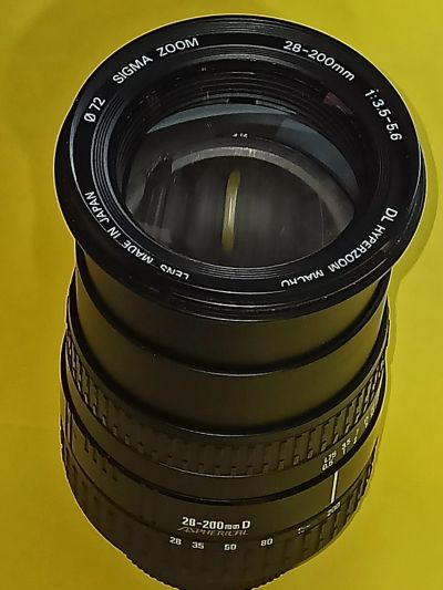 Лот: 15575049. Фото: 1. Sigma 28-200 1:3,5-5,6 DL hyperzoom... Плёночные зеркальные