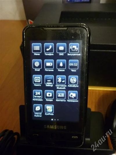 Лот: 2450491. Фото: 1. Samsung SGH-i900 16Gb WitU (РСТ... Смартфоны