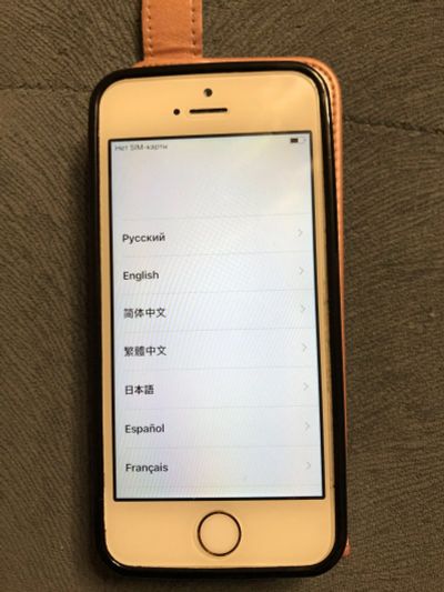 Лот: 15131047. Фото: 1. iPhone 5s 32gb gold. Смартфоны