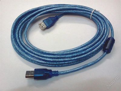 Лот: 1741876. Фото: 1. Удлинитель USB, экранированный... Шлейфы, кабели, переходники