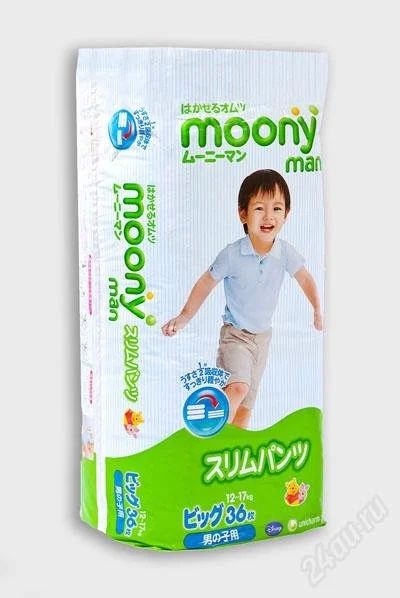 Лот: 1351322. Фото: 1. Трусики Moony размер Big 12-17... Детская гигиена