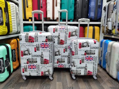 Лот: 16352256. Фото: 1. Чемодан Мини поликорбанат "London... Чемоданы и сумки дорожные