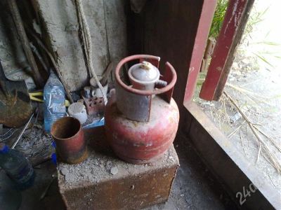 Лот: 502859. Фото: 1. Баллон газовый. Печи для бани, сауны