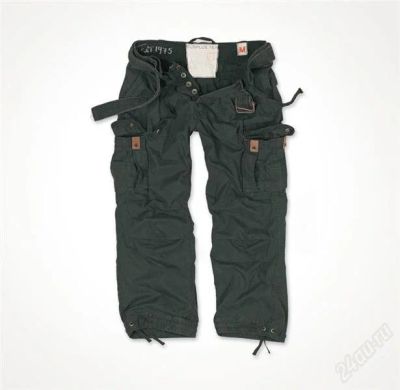 Лот: 2863708. Фото: 1. Surplus Premium trousers черные. Брюки, джинсы, шорты