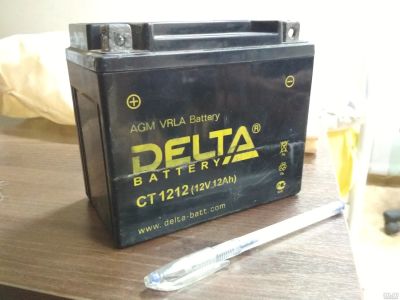 Лот: 18147185. Фото: 1. аккумулятор Delta battery 12А... Аккумуляторы