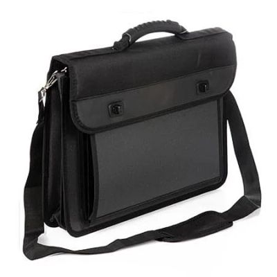 Лот: 4773994. Фото: 1. Портфель Berlingo 2 отд. черный... Папки, портфели
