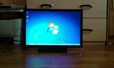 Лот: 7430113. Фото: 1. монитор Acer v193w широкоформатный... ЖК-мониторы
