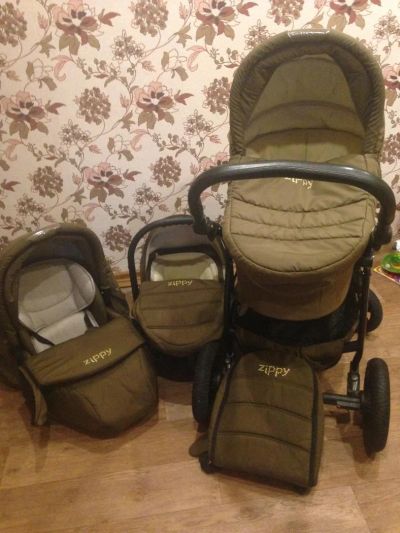 Лот: 7160304. Фото: 1. коляска tyttis zippy sport 3 в... Коляски