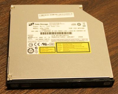 Лот: 6042550. Фото: 1. Data Storage GSA-T20N / IDE DVD... Приводы CD, DVD, BR, FDD
