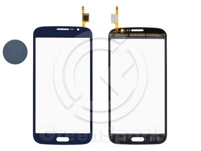 Лот: 16537216. Фото: 1. Тачскрин для Samsung i9152 (синий... Дисплеи, дисплейные модули, тачскрины