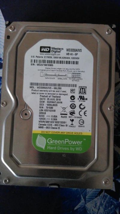 Лот: 11250301. Фото: 1. HDD 320 Gb SATA - II 300 Seagate... Жёсткие диски (HDD)