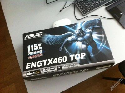 Лот: 1046306. Фото: 1. Asus GeForce GTX 460 1024MB 256bit... Видеокарты