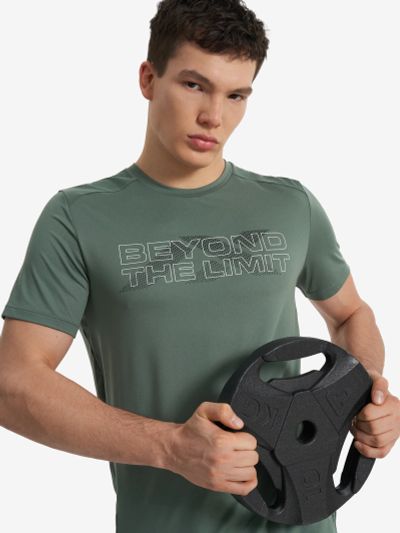 Лот: 25191116. Фото: 1. Футболка мужская Athlex, Зеленый. Другое (спортивная одежда)