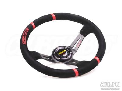 Лот: 14949310. Фото: 1. Руль спортивный momo drifting... Чехлы, коврики, оплетки руля